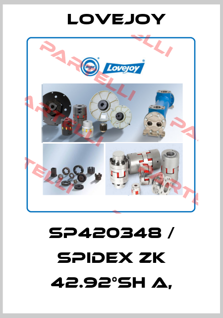 SP420348 / SPIDEX ZK 42.92°Sh A, Lovejoy