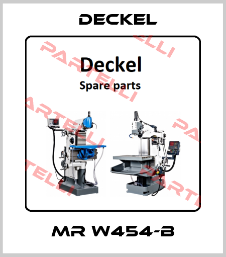 MR W454-B Deckel