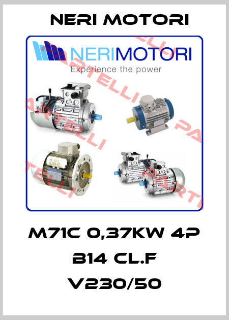 M71C 0,37kw 4P B14 CL.F V230/50 Neri Motori