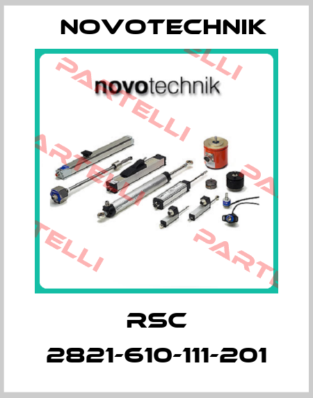 RSC 2821-610-111-201 Novotechnik
