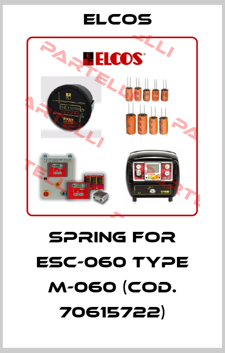 Spring for ESC-060 type M-060 (cod. 70615722) Elcos