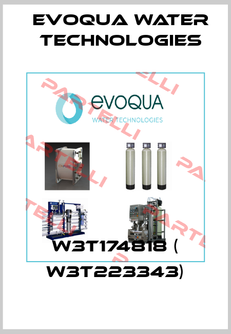 W3T174818 ( W3T223343) Evoqua Water Technologies