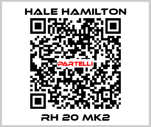 RH 20 MK2 HALE HAMILTON