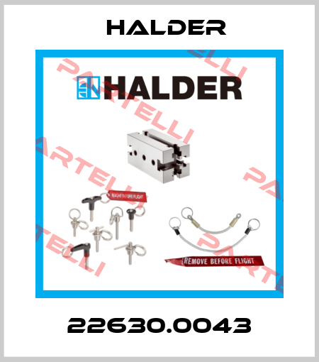 22630.0043 Halder