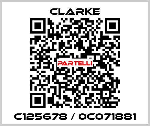 C125678 / 0C071881 Clarke