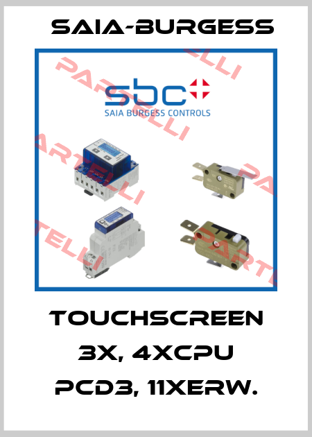 Touchscreen 3x, 4xCPU PCD3, 11xErw. Saia-Burgess