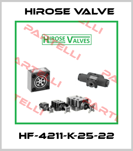 HF-4211-K-25-22 Hirose Valve