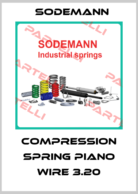 compression spring piano wire 3.20 Sodemann