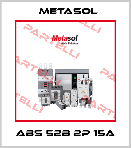 ABS 52b 2P 15A Metasol