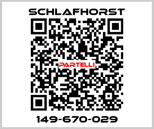 149-670-029 Schlafhorst