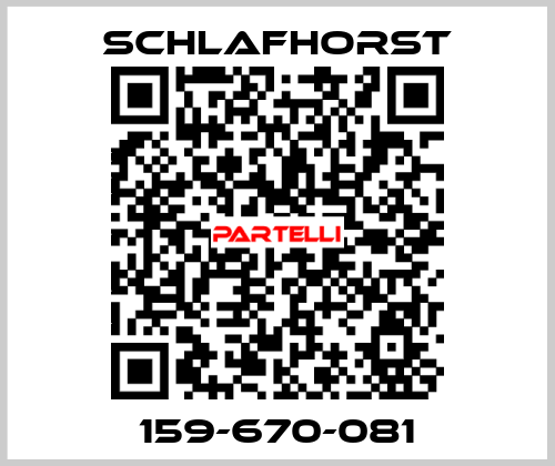 159-670-081 Schlafhorst