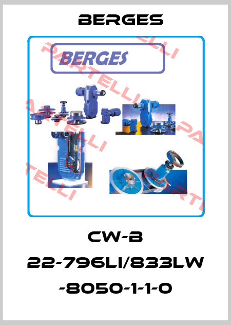 CW-B 22-796Li/833Lw -8050-1-1-0 Berges