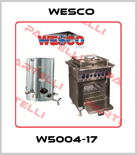 W5004-17  Wesco