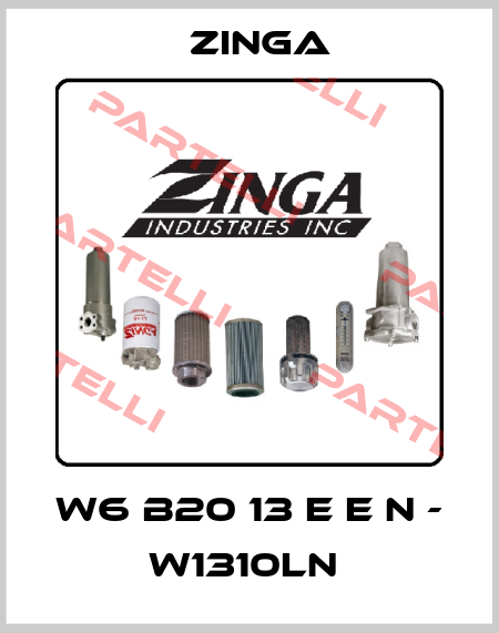 W6 B20 13 E E N - W1310LN  Zinga