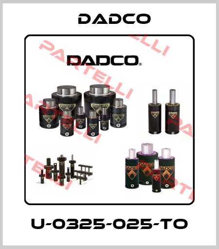 U-0325-025-TO DADCO