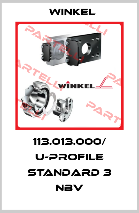 113.013.000/ U-Profile Standard 3 NbV Winkel