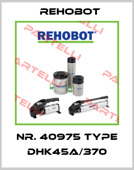 Nr. 40975 Type DHK45A/370 Rehobot