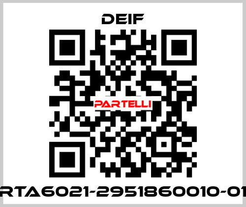 RTA6021-2951860010-01 Deif