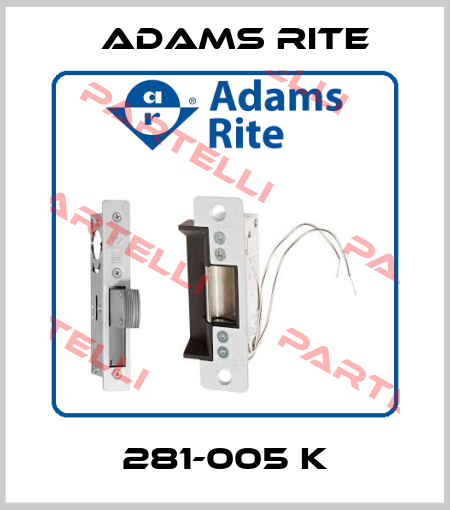 281-005 K Adams Rite