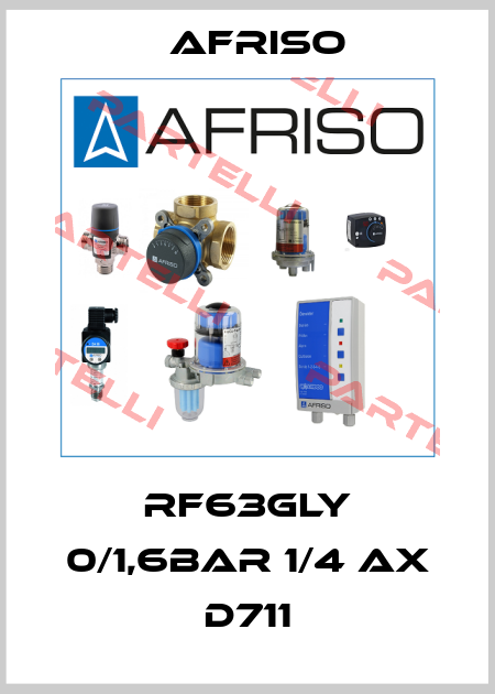 RF63Gly 0/1,6bar 1/4 ax D711 Afriso