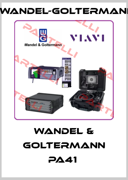 WANDEL & GOLTERMANN PA41  Wandel-Goltermann