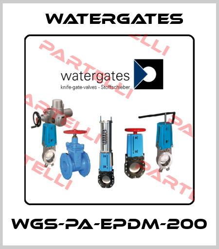 WGS-PA-EPDM-200 Watergates