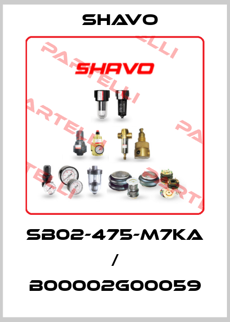 SB02-475-M7KA / B00002G00059 Shavo