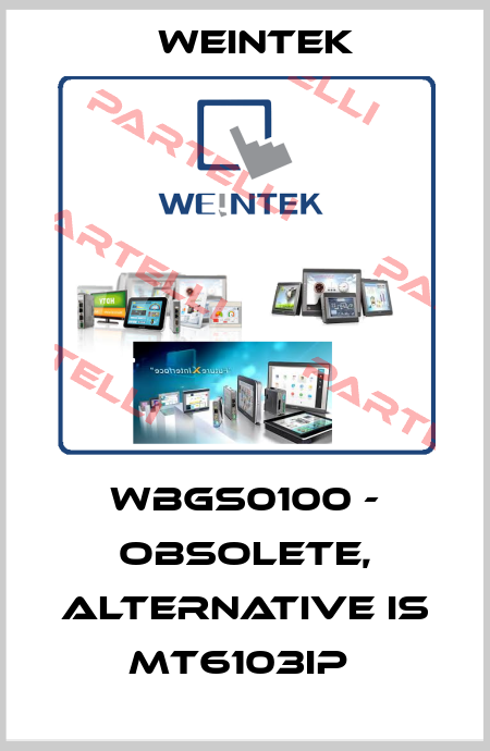 WBGS0100 - obsolete, alternative is MT6103iP  Weintek