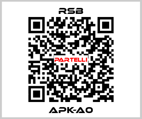 APK-A0 RSB