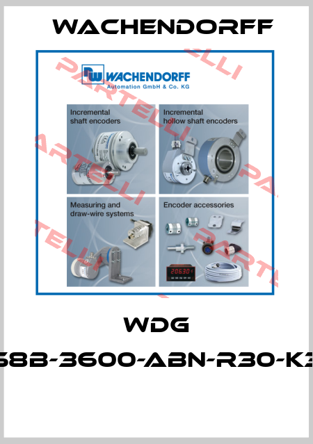 WDG 58B-3600-ABN-R30-K3  Wachendorff