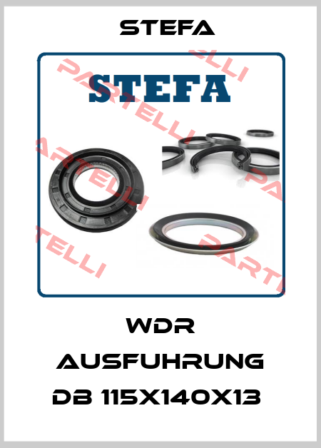 WDR AUSFUHRUNG DB 115X140X13  Stefa