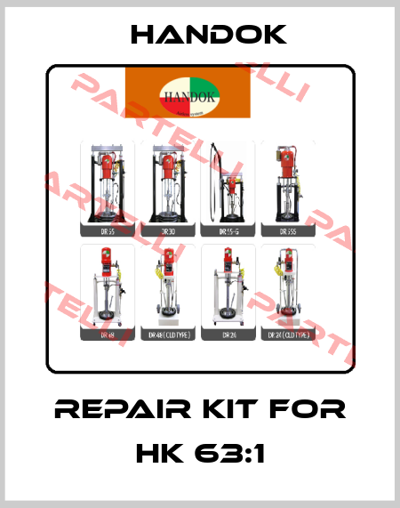 Repair kit for HK 63:1 Handok