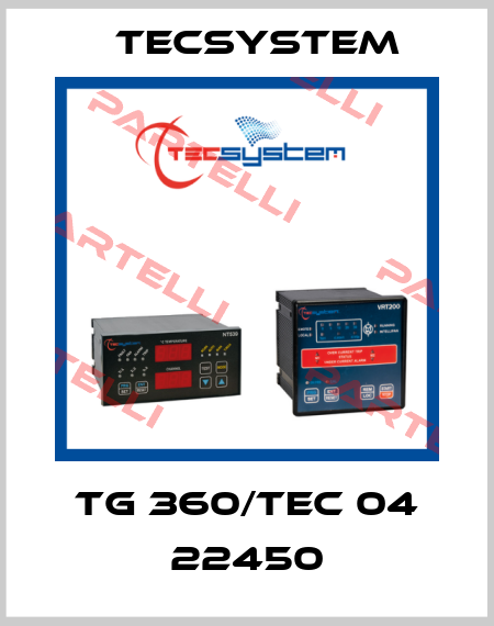 TG 360/TEC 04 22450 Tecsystem