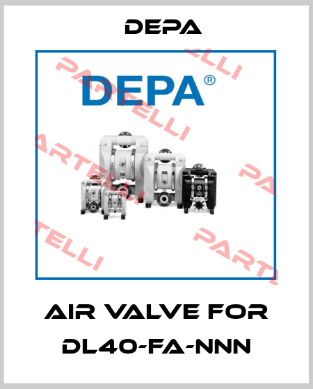 air valve for DL40-FA-NNN Depa