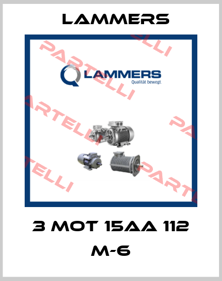 3 Mot 15AA 112 M-6 Lammers
