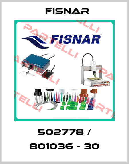 502778 / 801036 - 30 Fisnar