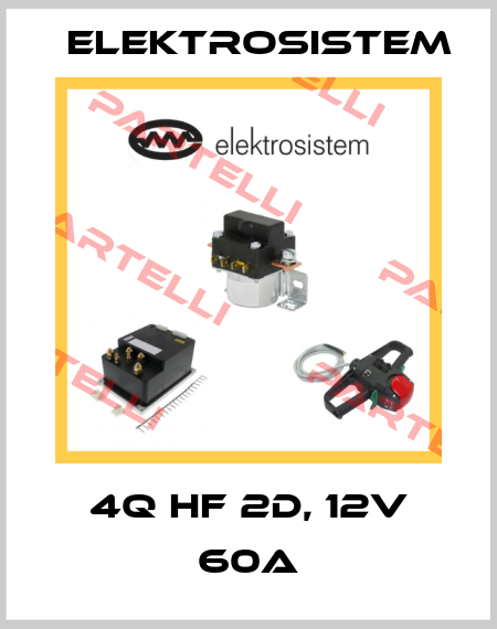 4Q HF 2D, 12V 60A Elektrosistem