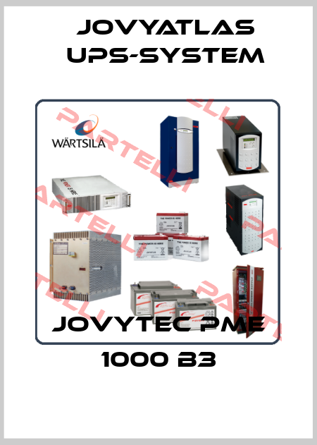 JOVYTEC PME 1000 B3 JOVYATLAS UPS-System