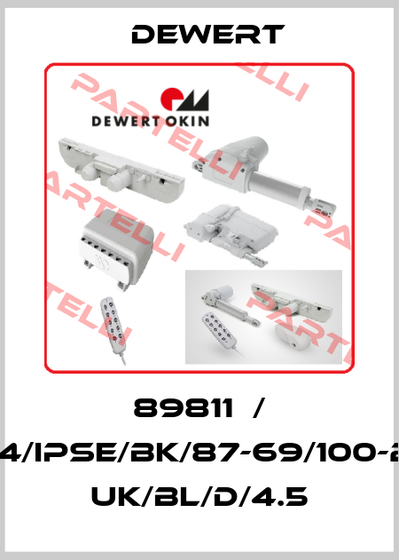 89811  / OM4/IPSE/BK/87-69/100-240 UK/BL/D/4.5 DEWERT