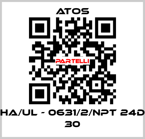 DHA/UL - 0631/2/NPT 24DC 30 Atos