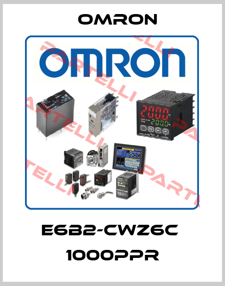 E6B2-CWZ6C  1000PPR Omron
