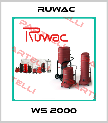 WS 2000 Ruwac