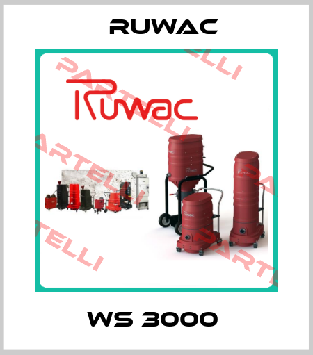 WS 3000  Ruwac
