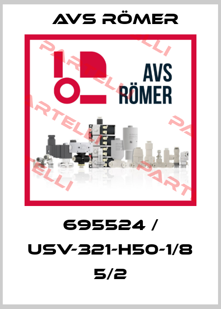 695524 / USV-321-H50-1/8 5/2 Avs Römer
