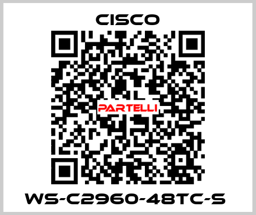 WS-C2960-48TC-S  Cisco