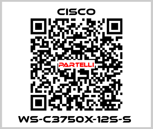 WS-C3750X-12S-S  Cisco