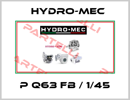P Q63 FB / 1/45 Hydro-Mec
