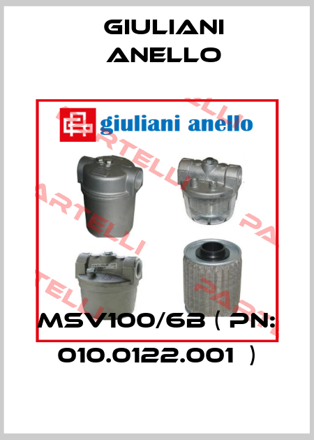 MSV100/6B ( PN:  010.0122.001  ) Giuliani Anello