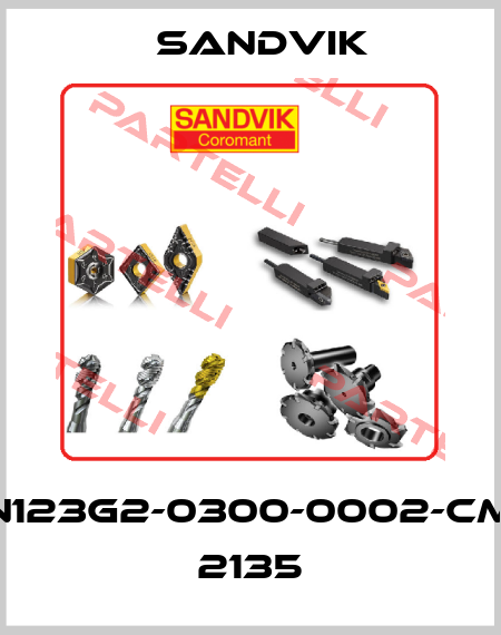 N123G2-0300-0002-CM 2135 Sandvik