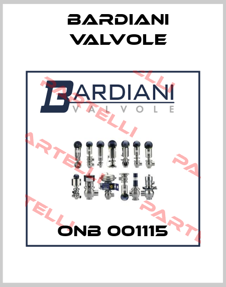 ONB 001115 Bardiani Valvole